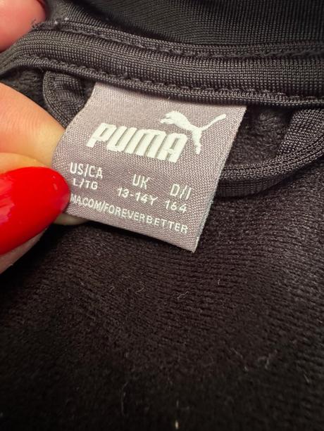 Tepláková bunda zn. puma, puma,164