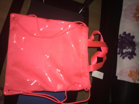 Neónová taška armani, armani