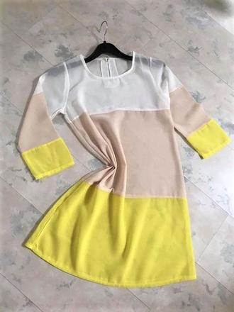 Priesvitná plážová tunika/ šaty na pláž, s