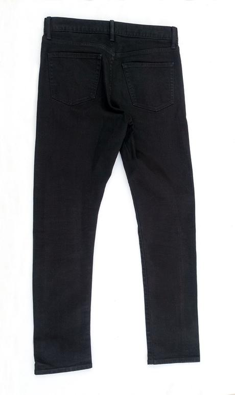 Uniqlo čierne rifle, xl