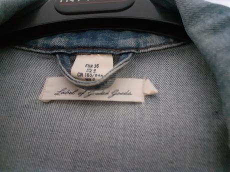 Dámska rifĺová bunda, h&m,164