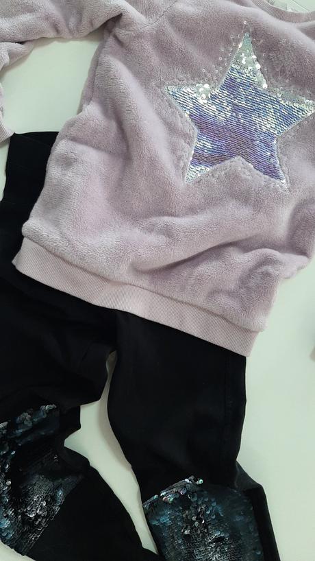 Hm s flitrovou hviezdou, h&m,146