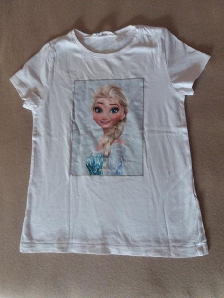 Tricko frozen 134-140, h&m,140