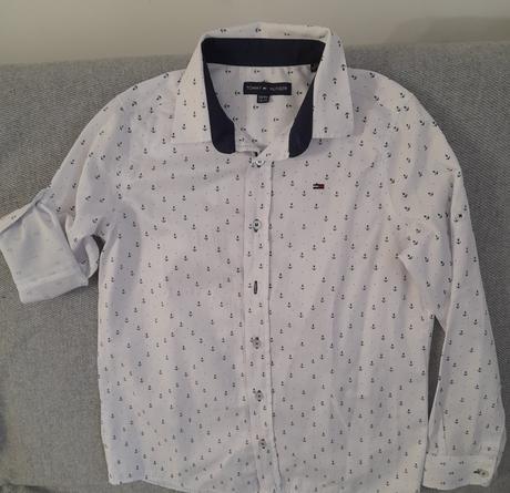 Elegantná košeľa s kotvami 158/164 2 v1, tommy hilfiger,152