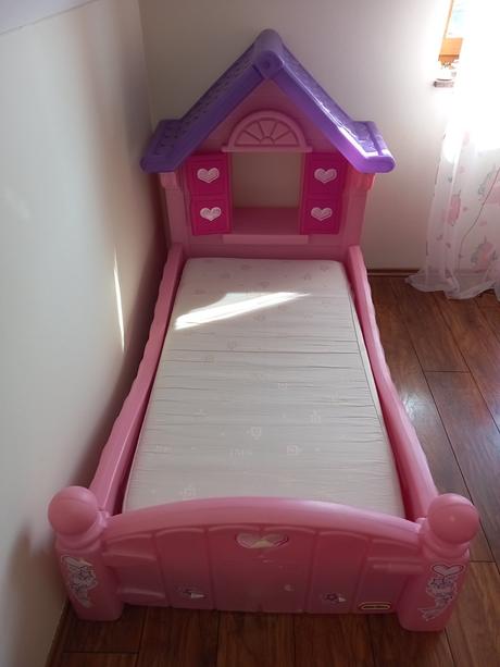 Detská posteľ -little tikes -posteľ pre princezné, šírka (cm): 90,dĺžka (cm): 150