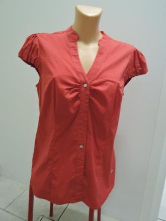 Výpredaj - červená blúzka - top stav, mexx,40