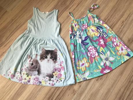 Letné šatky 104-110, h&m,104