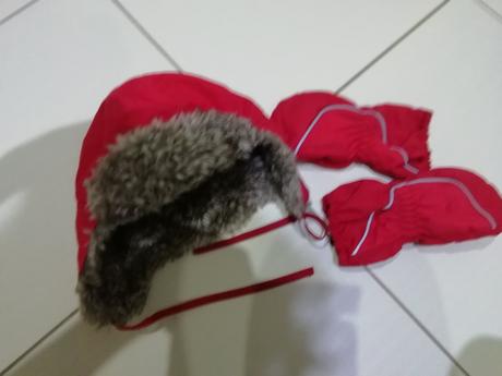 Baranica a rukavice, h&m,86