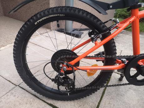 Horský bicykel 20'' rockrider, 6-9r. záruka do '27, 20