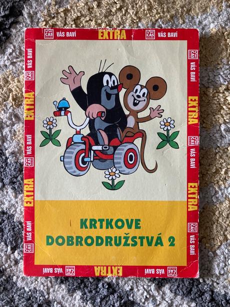Dvd krtkove dobrodružstvá 1 a 2, 