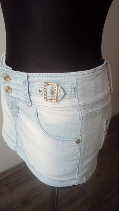 Riflová minisukňa s/m, s