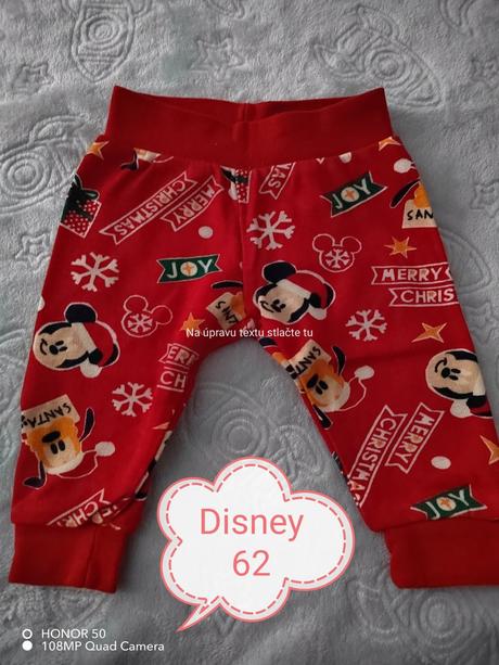 Vianočné tepláky, disney,62