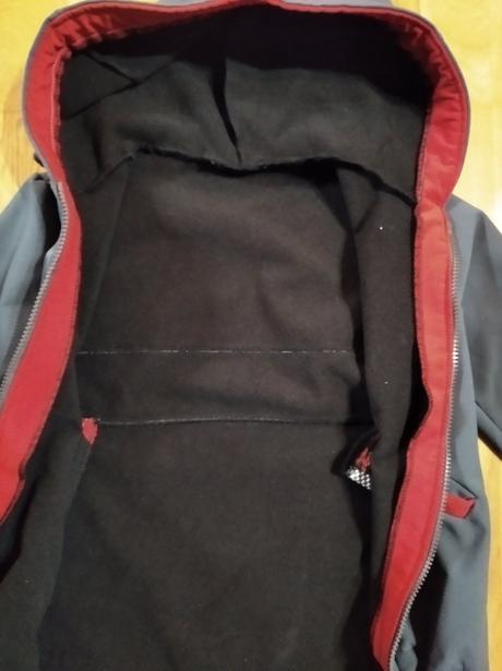 Softshell bundička, zateplená flísom, 110 / 116