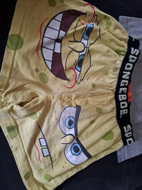 Krátke pyžamo sponge bob, nickelodeon,128