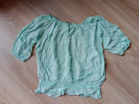 Mentolová blúzka m/l, forever friends,m