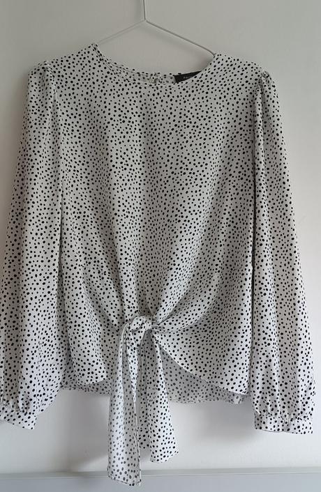 Bodkovaná blúzka, primark,38