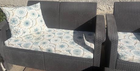 Sedenie ratanové na terasu alebo balkón, 