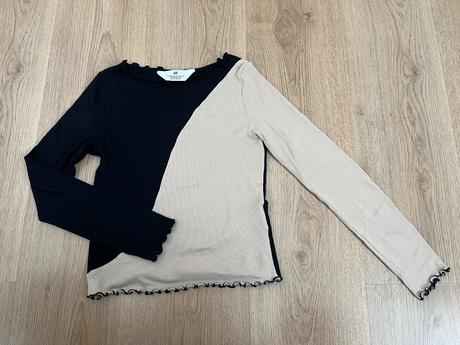 Rebrovane tricko h&m, h&m,140