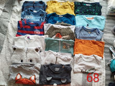 Balik  oblečenia veľkosť  68, 68–80