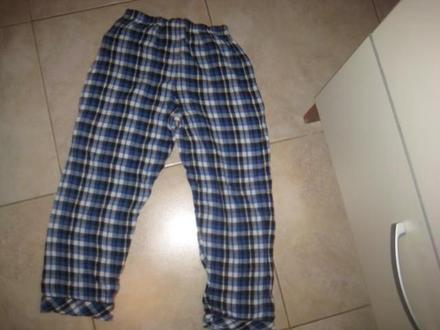 Pyžamové nohavice flanelové, c&a,128