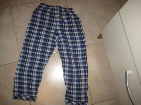 Pyžamové nohavice flanelové, c&a,128