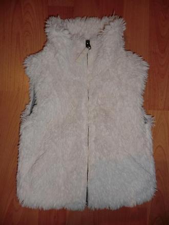 Huňatá vesta, h&m,104