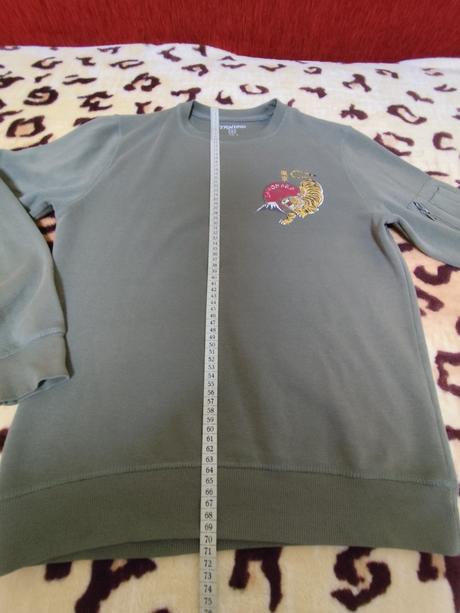 Pánska mikina tokyo s tigrom trn veľ.l, stav ako n, l