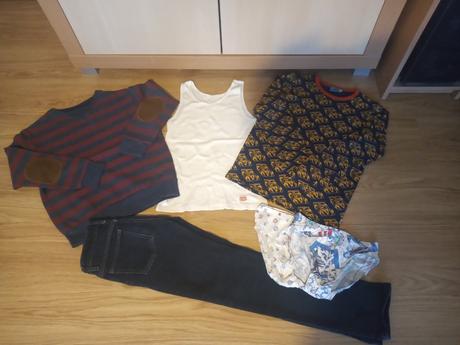 Rifle, nátelník a mikina zn. next veľ 146, 146