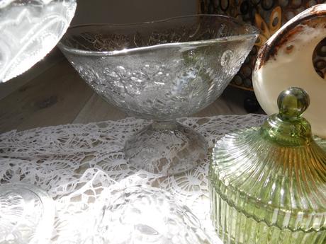 Misy na slané či sladké retro lysované sklo,, 