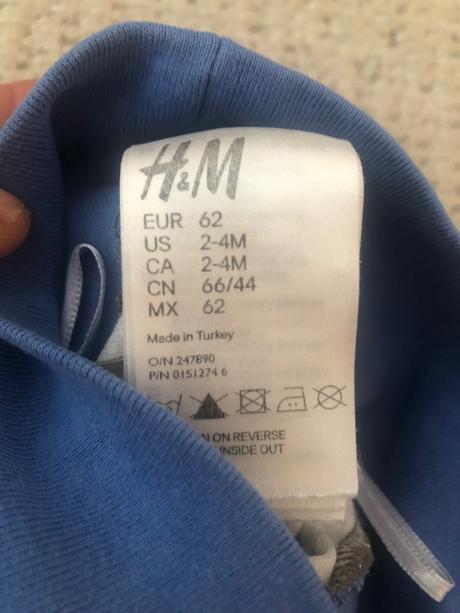 Tepláčky, h&m,62
