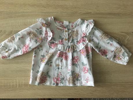 Bluzka s volanom hm, h&m,74