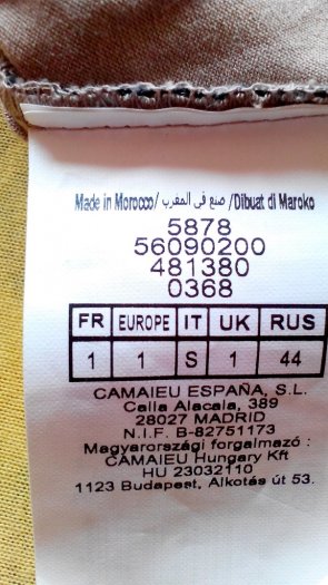 Paradne tričko s pajetkami m, camaieu,m