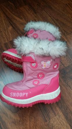Zimne cizmycky snoopy 10eur, 26