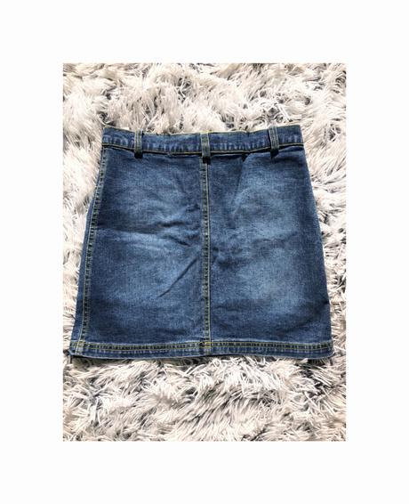 Rifľová sukňa, xs