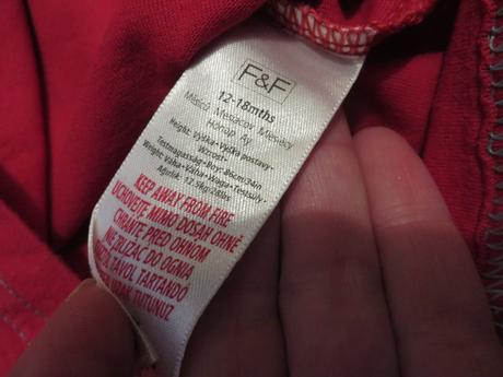 Dievčenské tričko s výšivkou - veľ. 86 - 12-18m, f&f,86