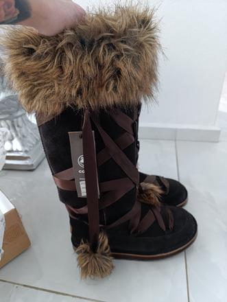 Coqui dámske kožené zimné čižmy, coqui,38