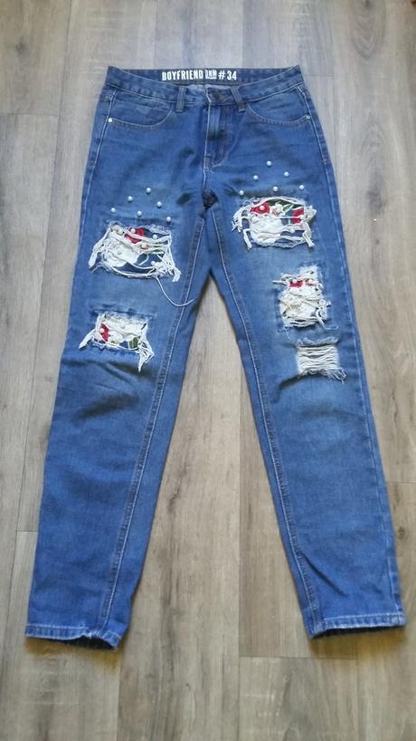 Damske mom jeans, 36