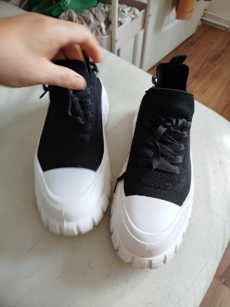 Topánky z talianska na platforme, 41