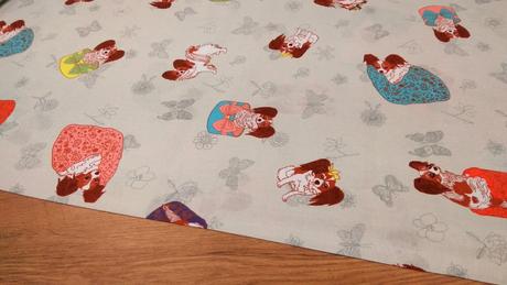 Bavlnená látka - panda - cena za 10 centimetrov,