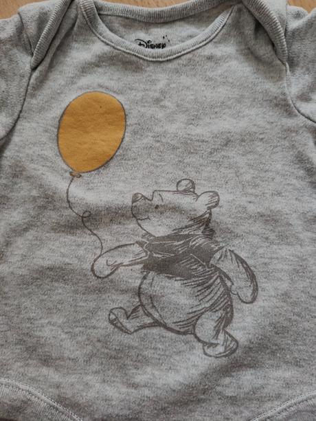 Body s krátkym rukávom 5ks macko pu 3m, disney,62