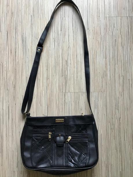 Kabelka kombinacia koža a kozenka, 