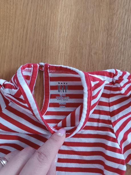 Tričko gap dlhý rukáv, 12-18m, gap,80