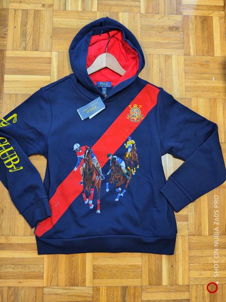 Ralph lauren originál pony peckova mikina m, ralph lauren,m