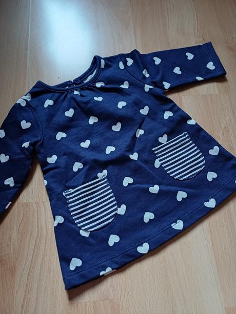 2x nenosené šaty v.56, 0-1 mesiac, george,56