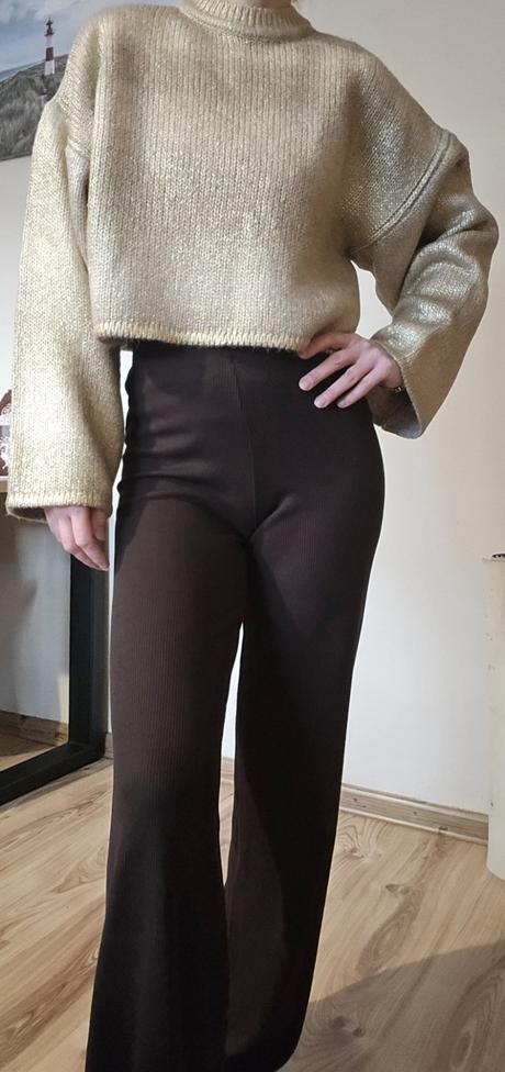 Zlatý pulóver vel.xs, c&a,xs