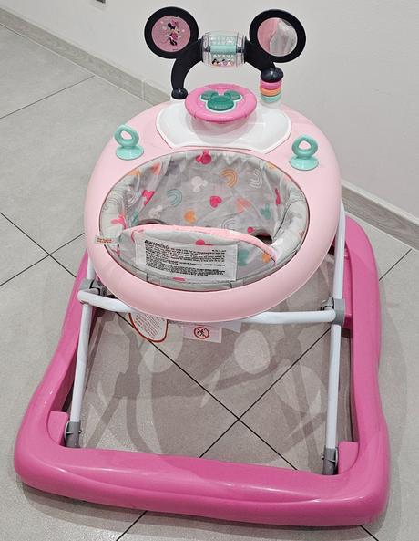 Bright starts disney chodítko 2v1 minnie mouse 6m+,