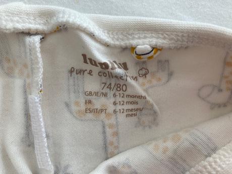 Žirafkové tepláky, lupilu,74