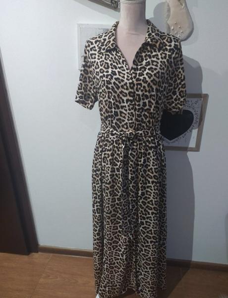 Leo košeľové šaty, h&m,m