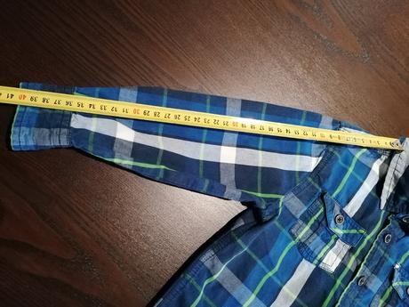 Tmavomodrá košeľa, f&f,104