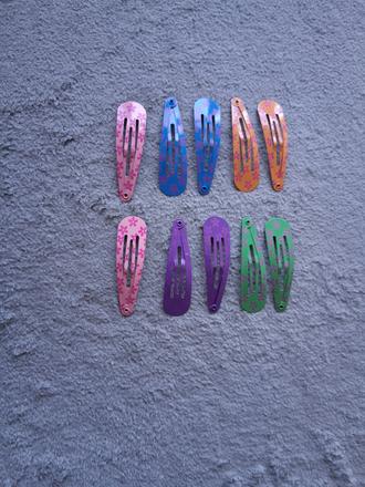 Sponka pukačka 10 kusov ako nové, h&m